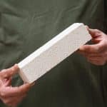 Savon réfractaire blanc 22×5.5×5.5 cm
