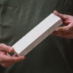 Briquette réfractaire blanche 22×5.5×3 cm